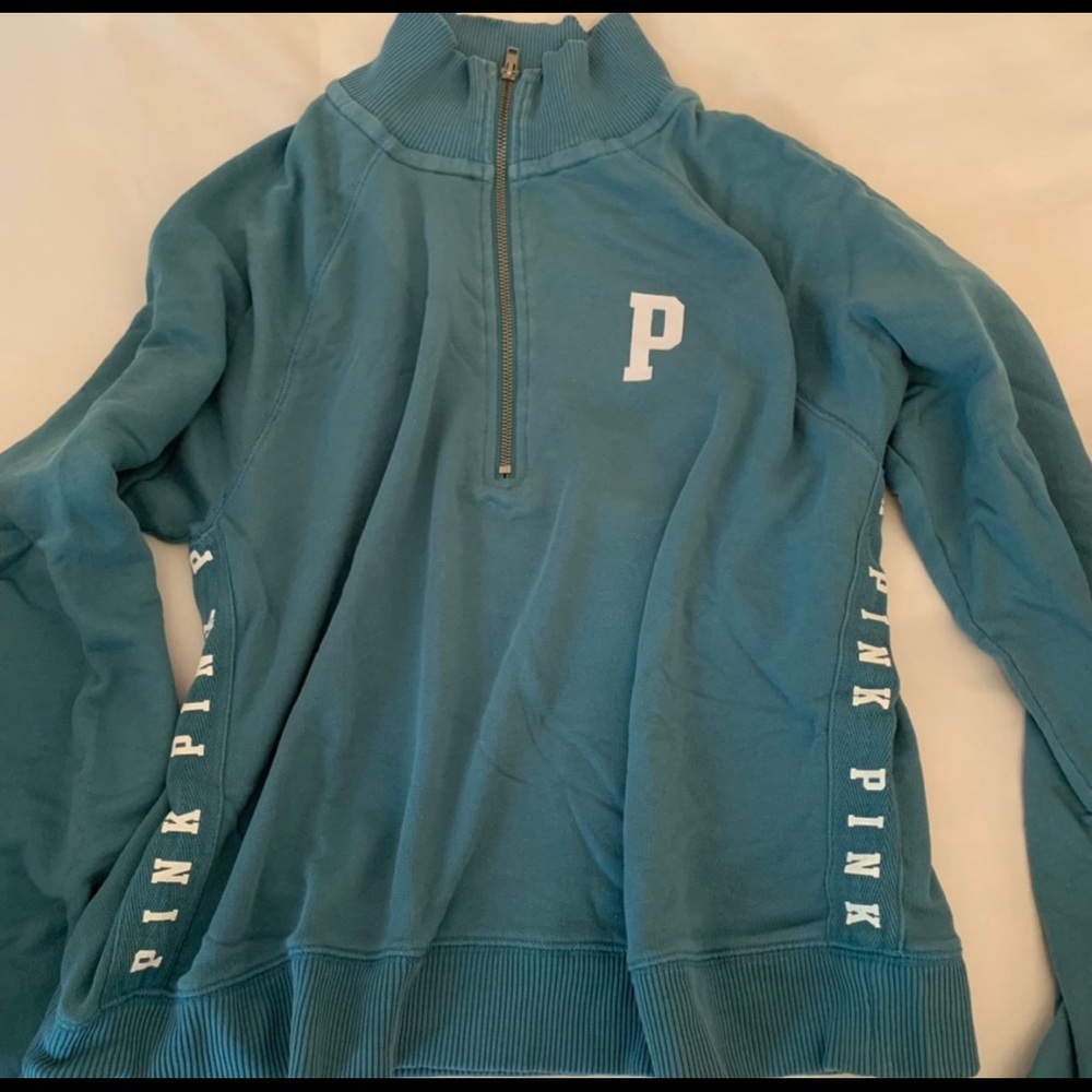 Victoria Secret PINK Quarter Zip Sweatshirt